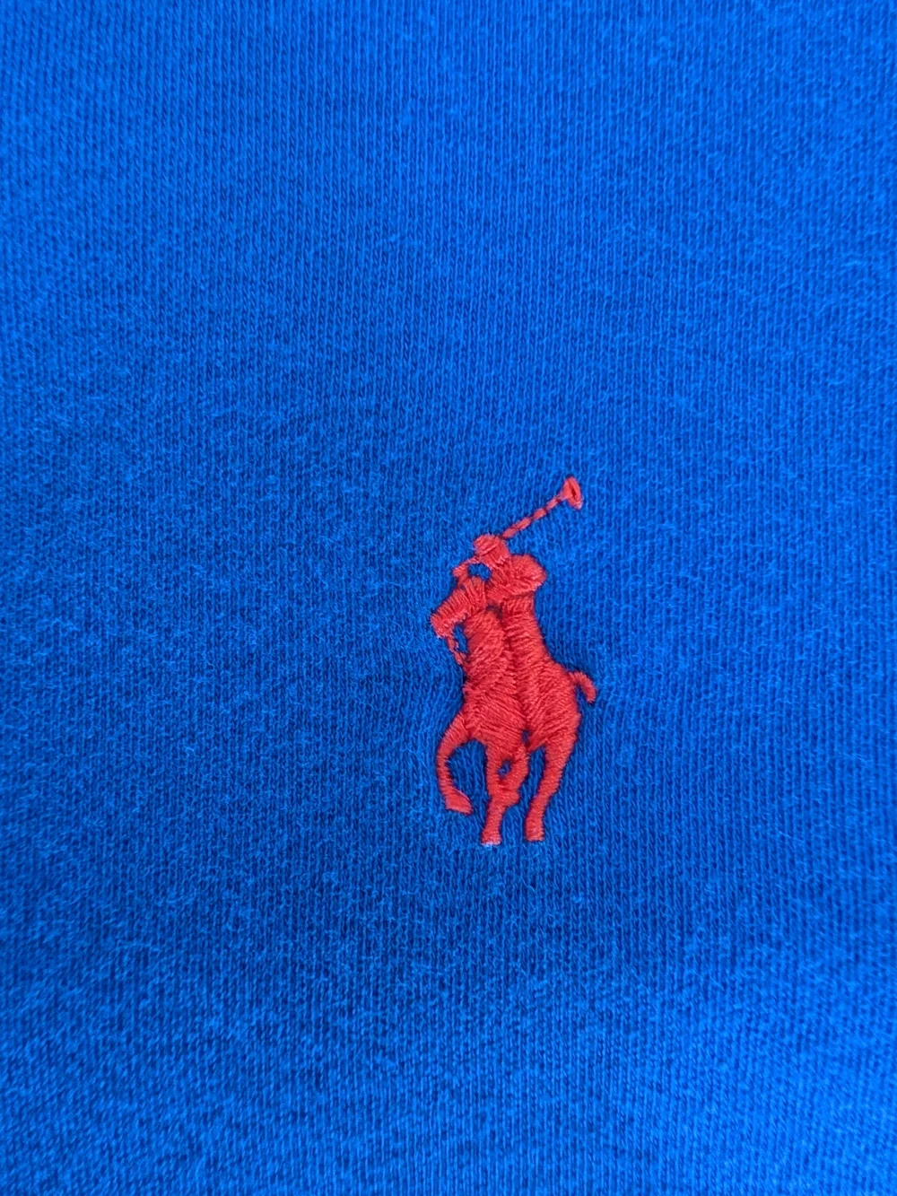 Ralph Lauren Polo Shirt in Royal Blue with Red Pony